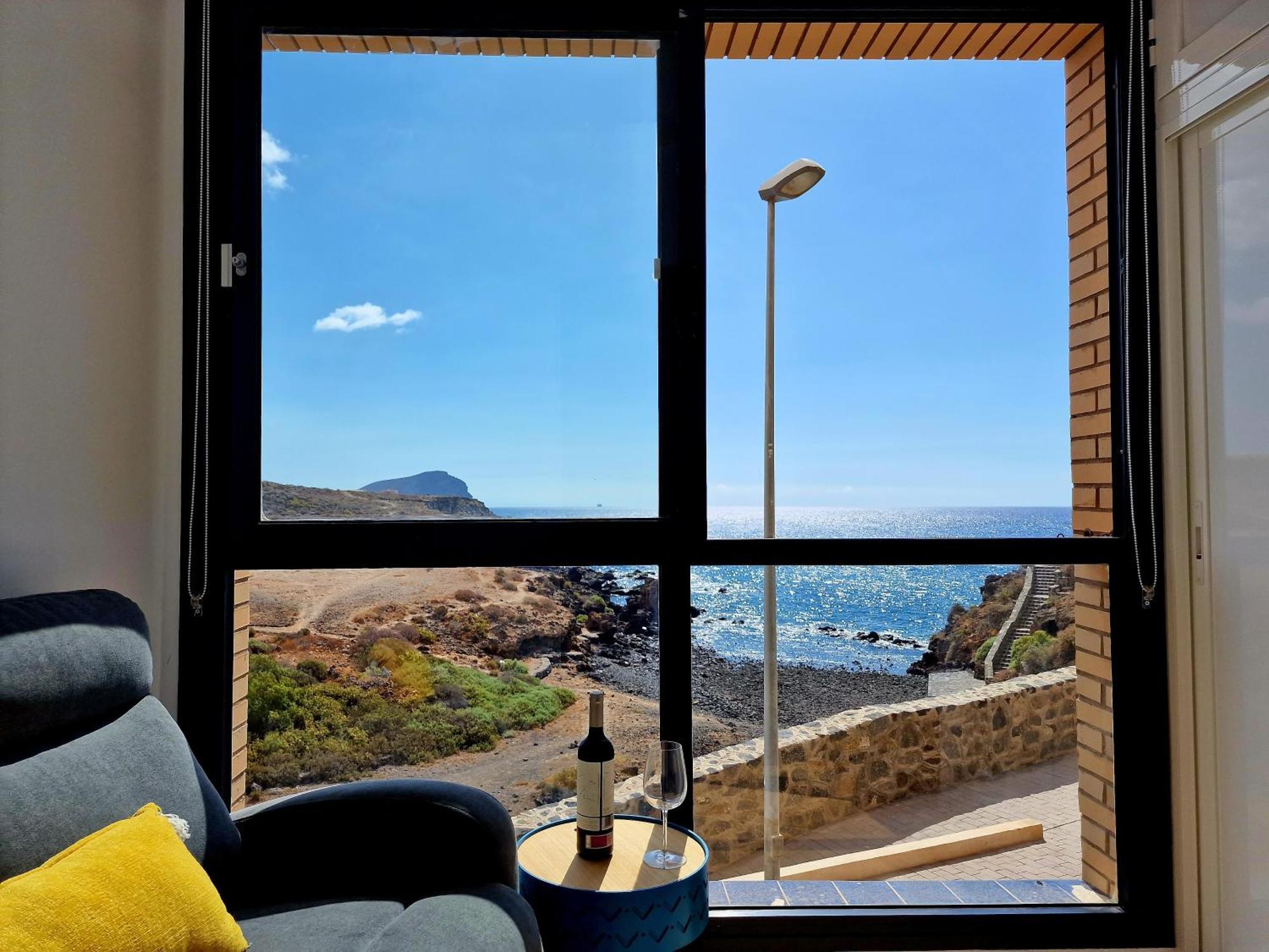 Las Rocas By The Ocean, Wifi And Sea View Los Abrigos Extérieur photo